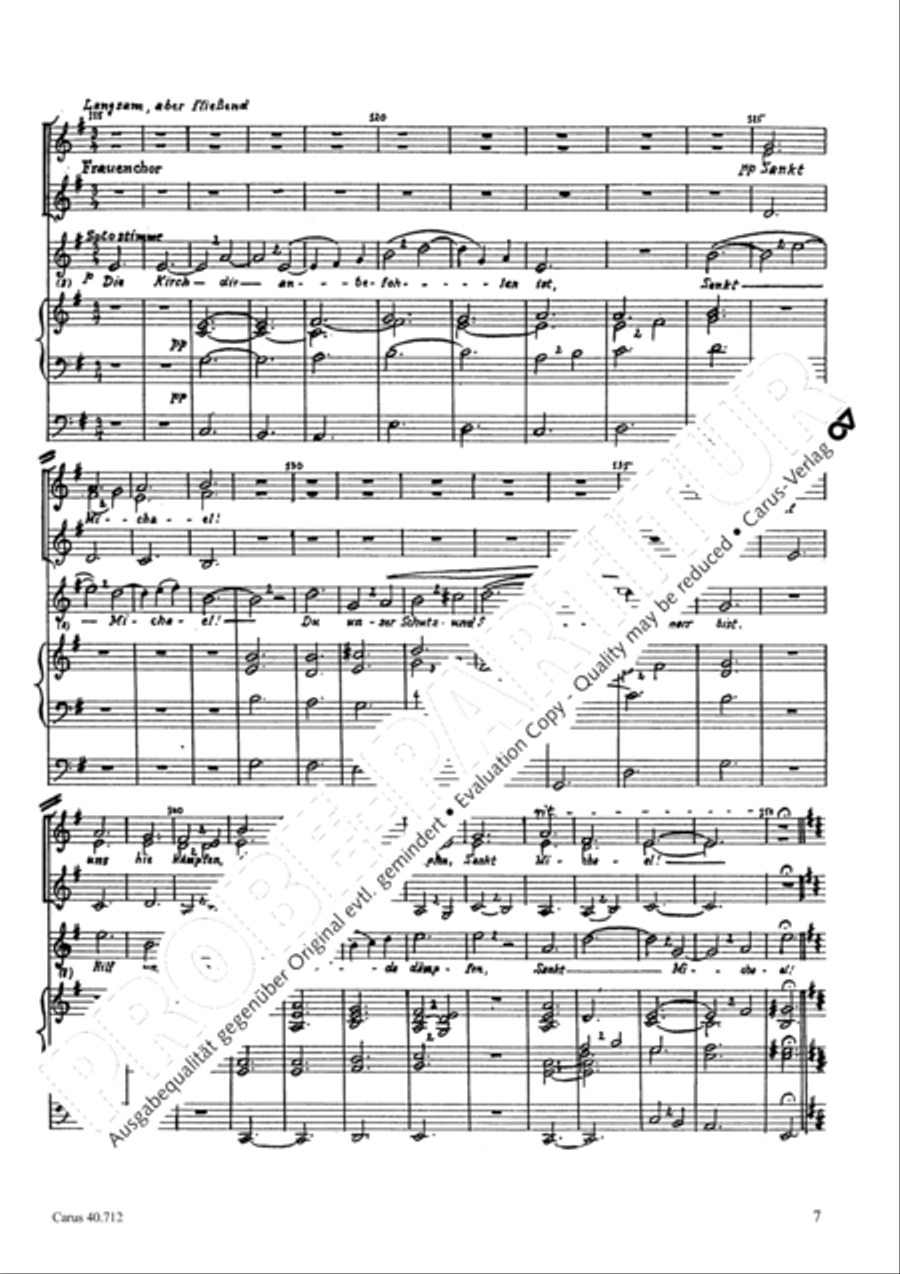 Unuberwindlich starker Held SSA scores gallery preview page 8