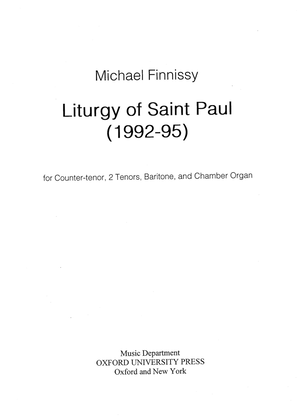 Book cover for Liturgy of Saint Paul