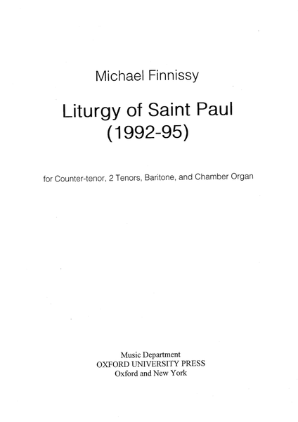 Liturgy of Saint Paul