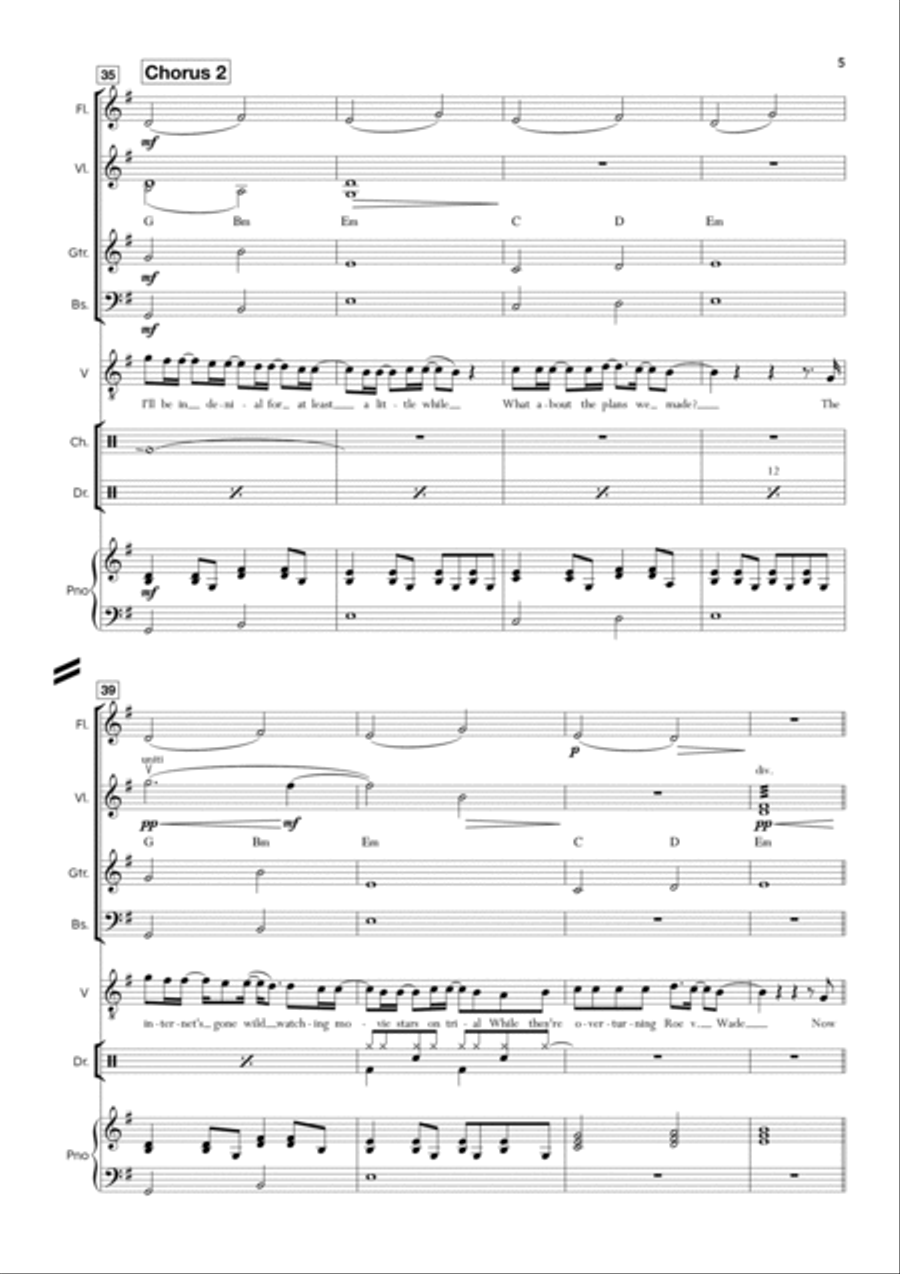Tv Flute scores gallery preview page 5