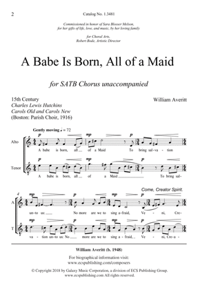 A Babe Is Born, All of a Maid (Downloadable)
