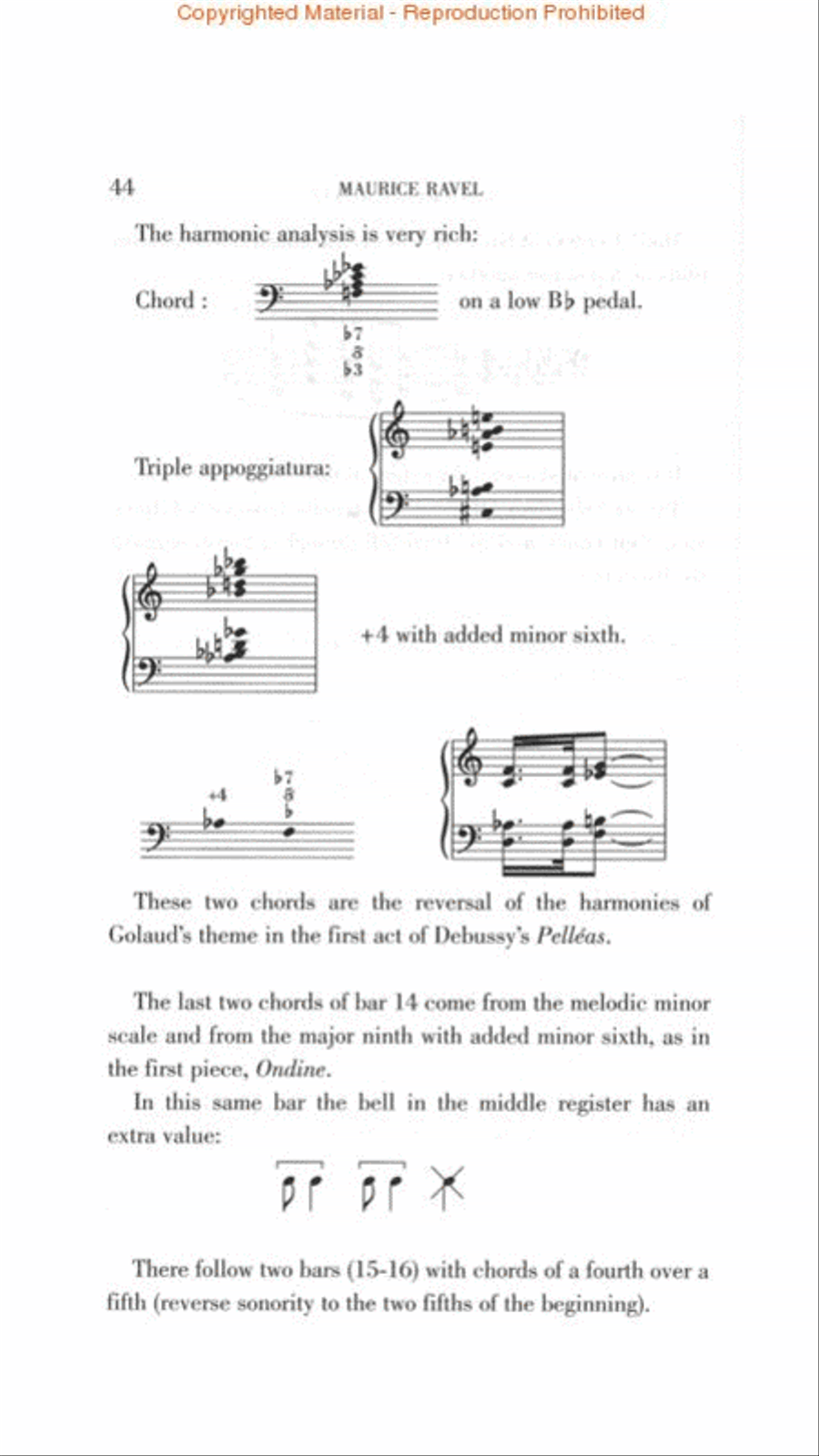 Analyses of the Piano Works of Maurice Ravel Piano Solo scores gallery preview page 3