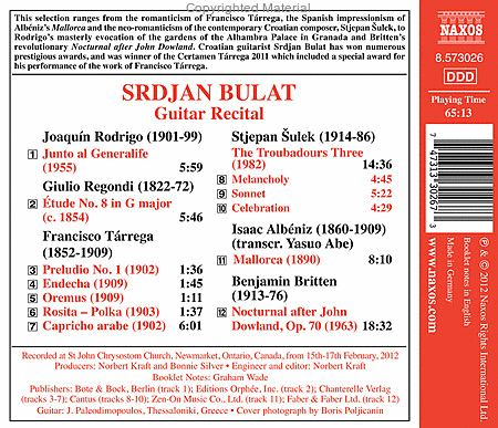 Srdjan Bulat (Guitar Laureate image number null