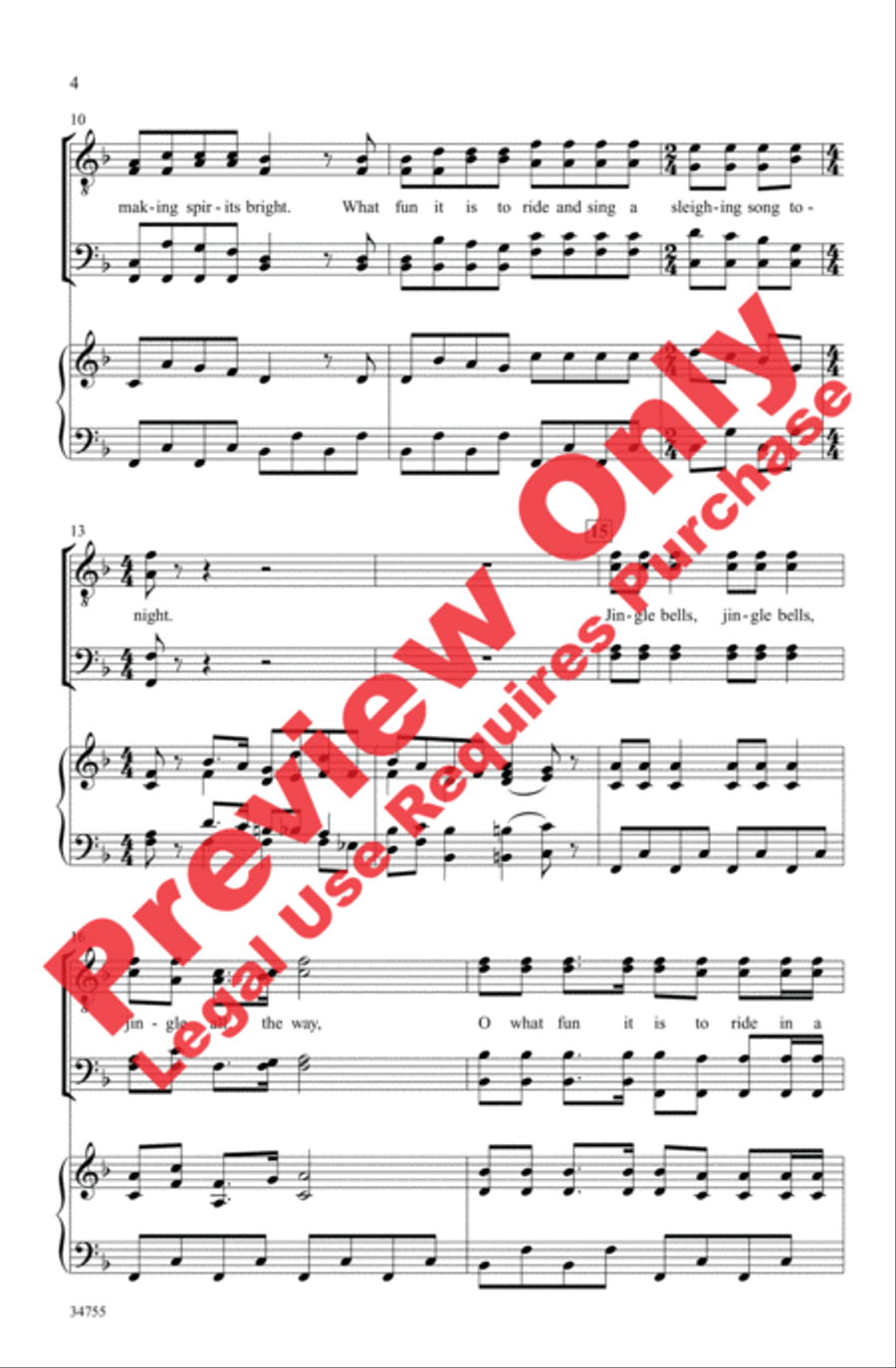 Nutcracker Jingles Nutcracker Jingles Men's Choir scores gallery preview page 3