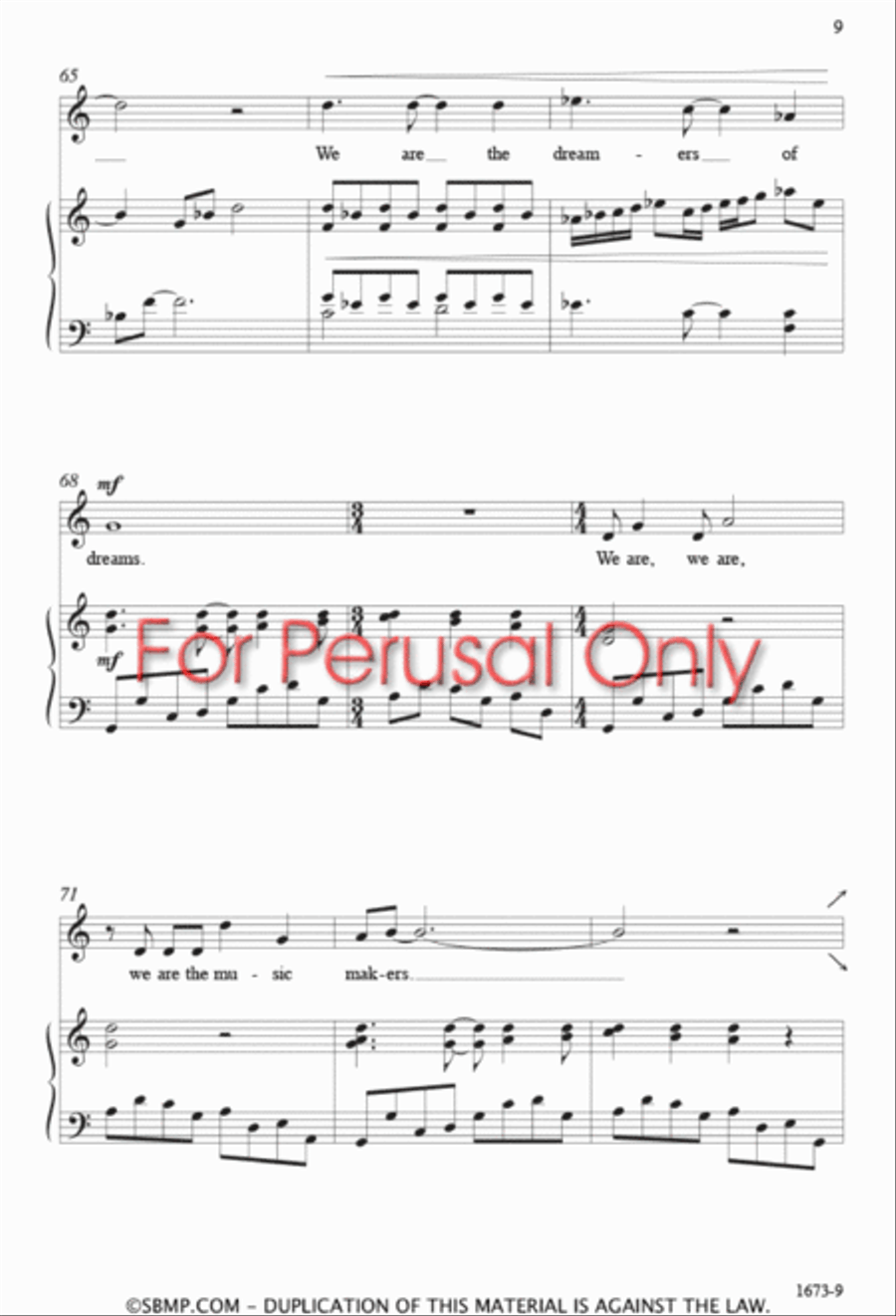 Music Makers Music Makers Unison Choir scores gallery preview page 8