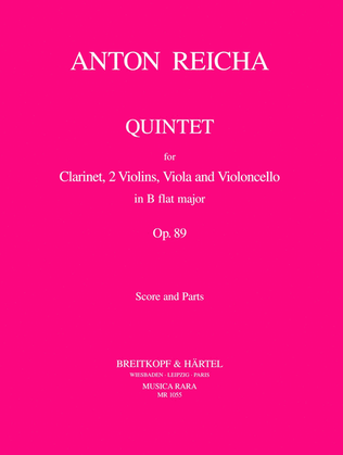 Book cover for Quintet in Bb
