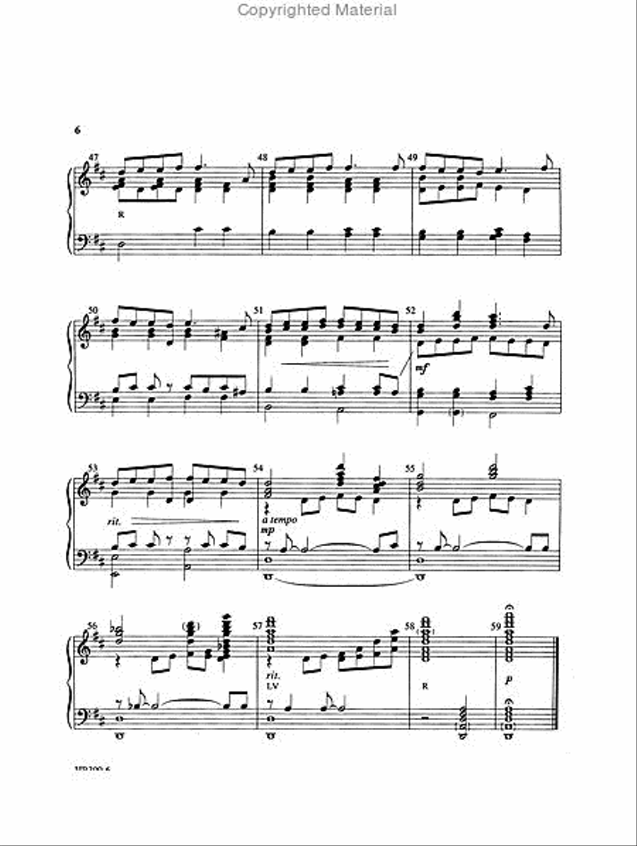 Where Shepherds Lately Knelt - Page 5-Octaves scores gallery preview page 3