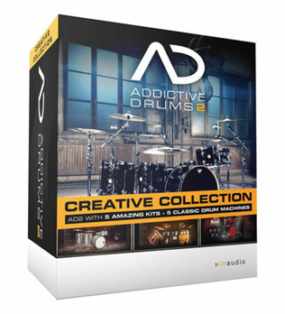 Book cover for Addictive Drums 2 Creative Collection