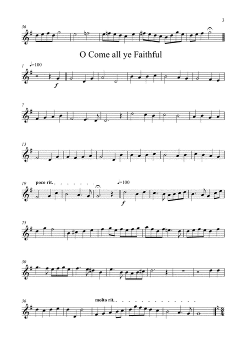 10 Christmas Carols for two violins and Piano image number null