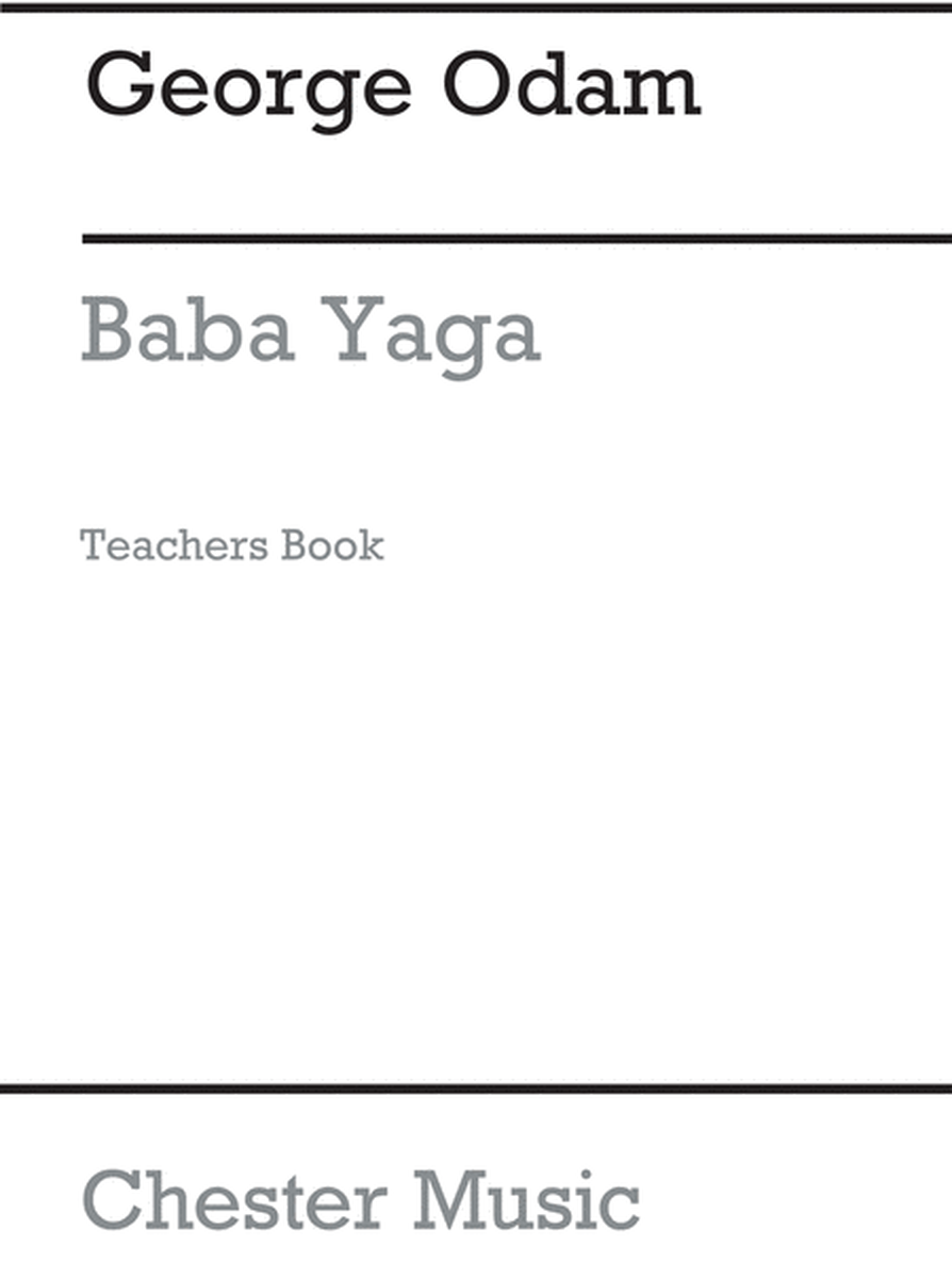Baba Yaga Teacher's Book