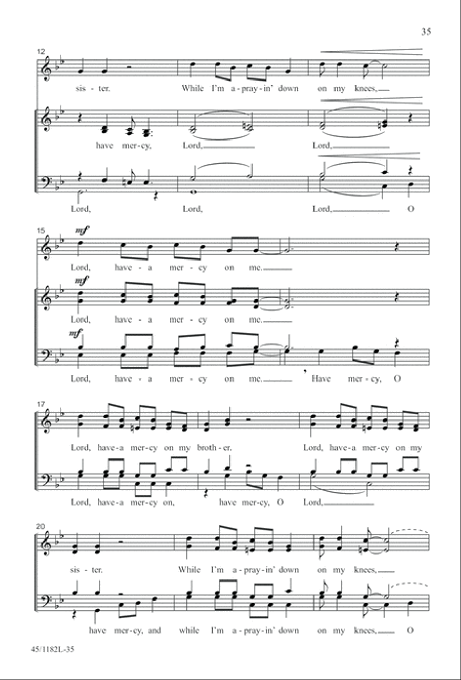All Around A Cappella All Around A Cappella 4-Part scores gallery preview page 35