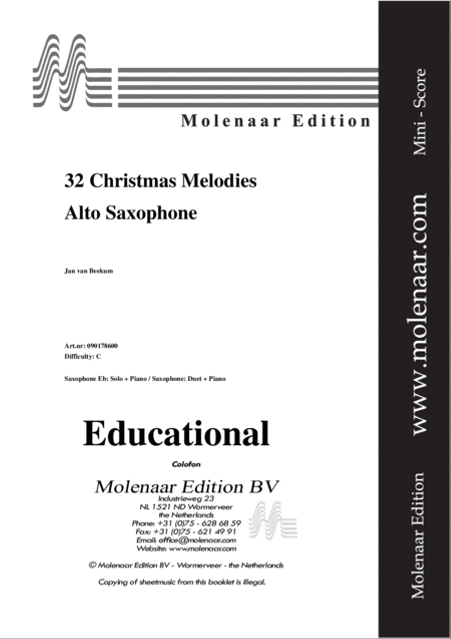 32 Christmas Melodies Woodwind Duet scores gallery preview page 2