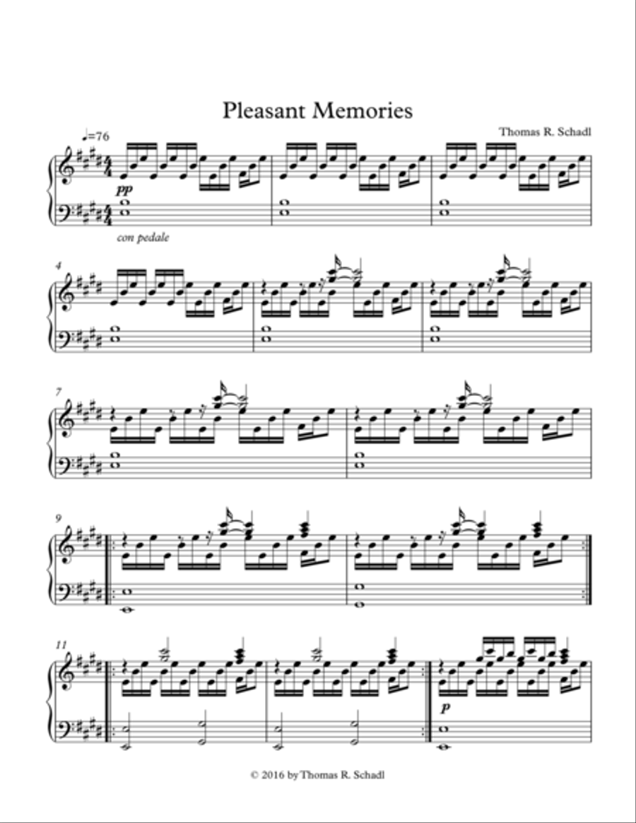 Pleasant Memories Piano Method scores gallery preview page 2