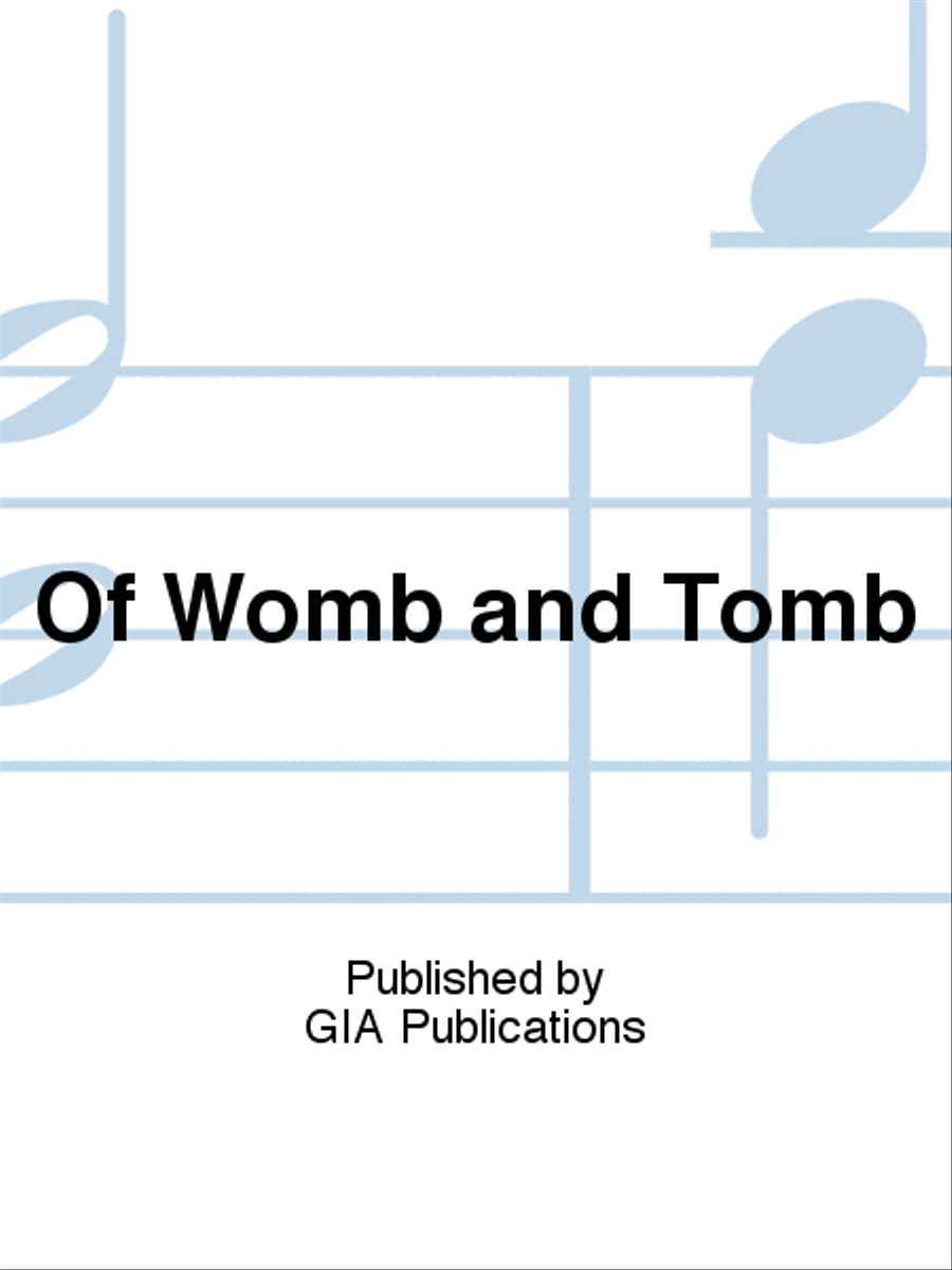 Of Womb and Tomb Sacred scores gallery preview page 1