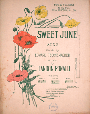 Sweet June. Song