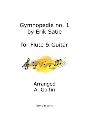 Gymnopedie no. 1, flute & guitar