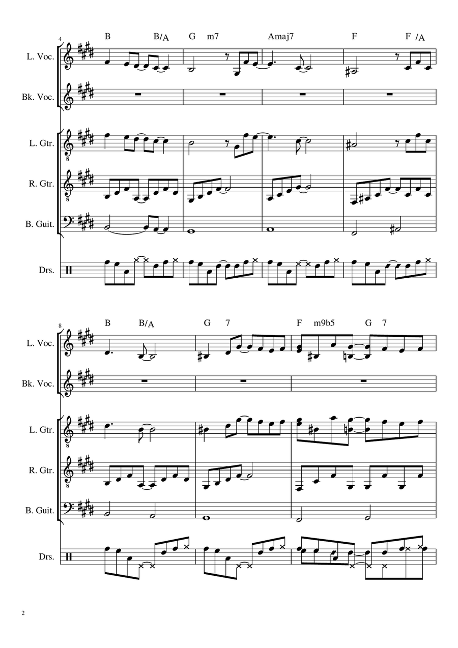 Your latest trick alto 2025 sax sheet music