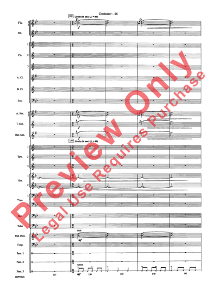 By Loch and Mountain Concert Band scores gallery preview page 29
