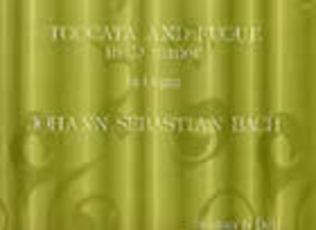 Book cover for Toccata and Fugue in D minor