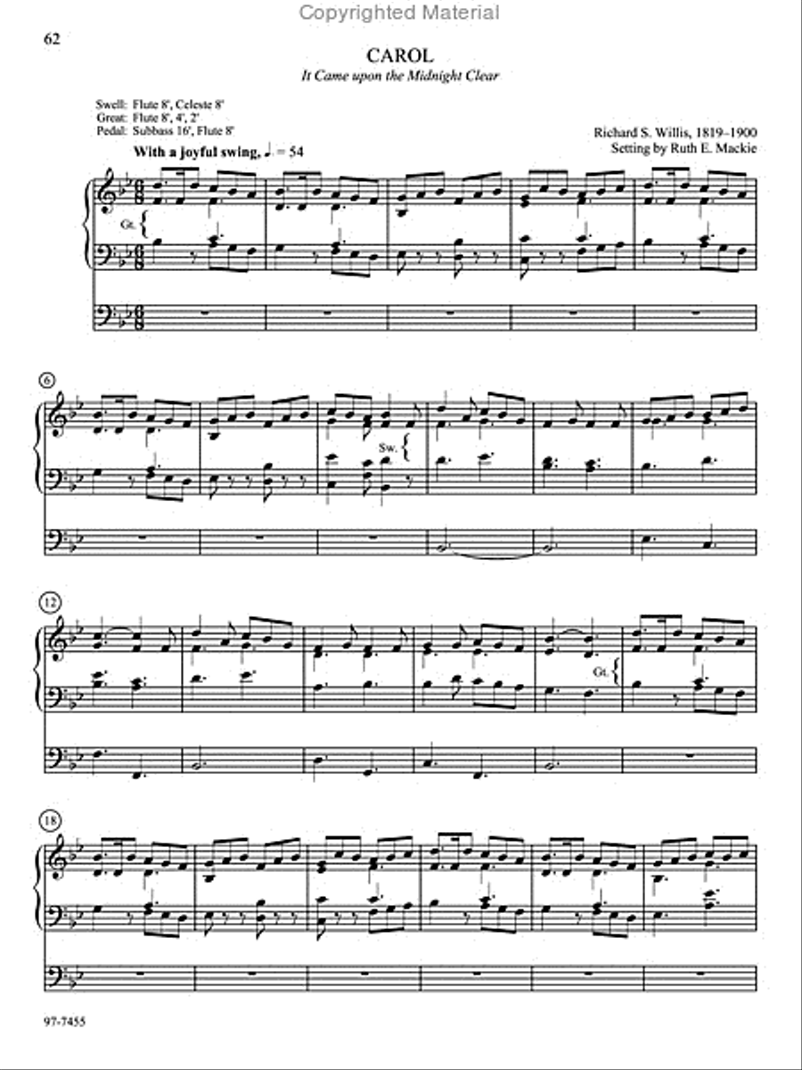 Hymn Prelude Library: Lutheran Service Book, Vol. 2 (BC) Organ scores gallery preview page 10