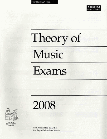 2008 Theory of Music Exams Grade 8