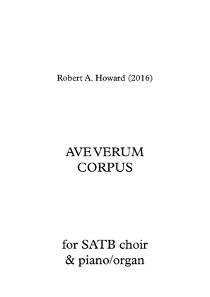 Ave Verum Corpus (SATB version)
