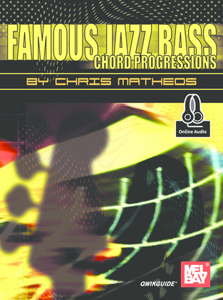 Book cover for Famous Jazz Bass Chord Progressions