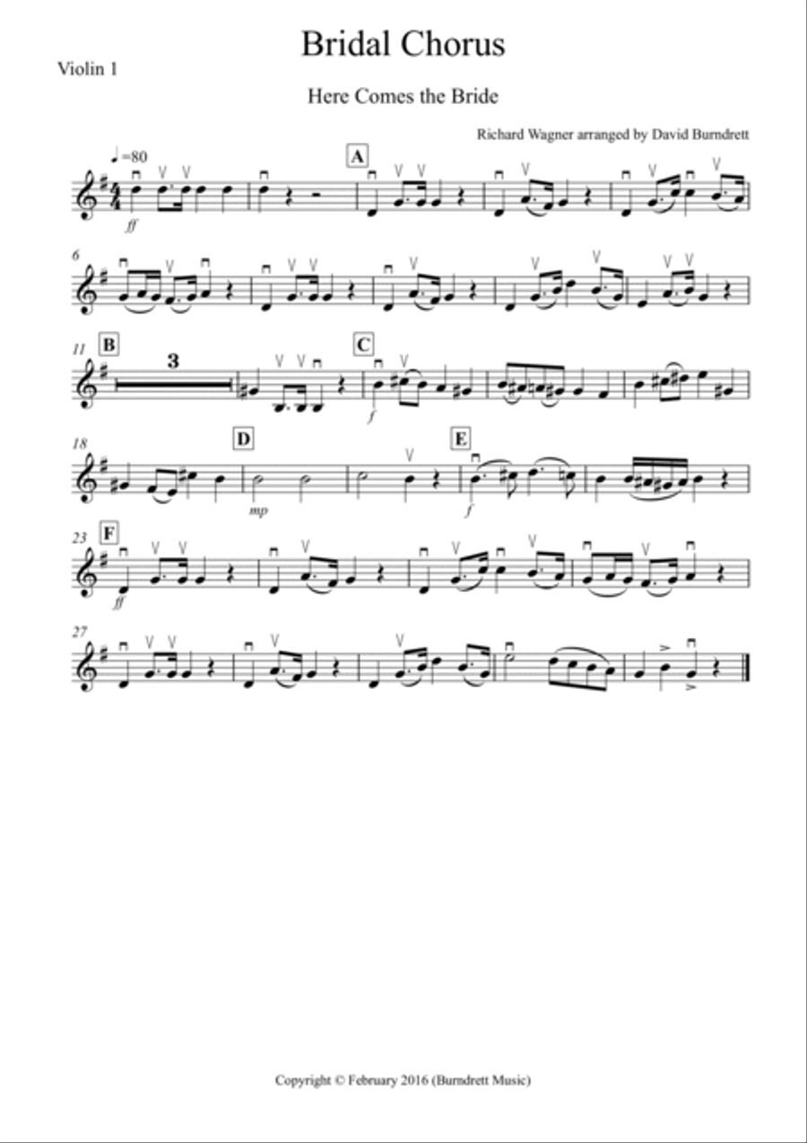 Bridal Chorus 