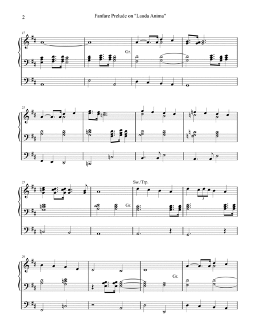 Praise, My Soul, the King of Heaven (Fanfare Prelude on 