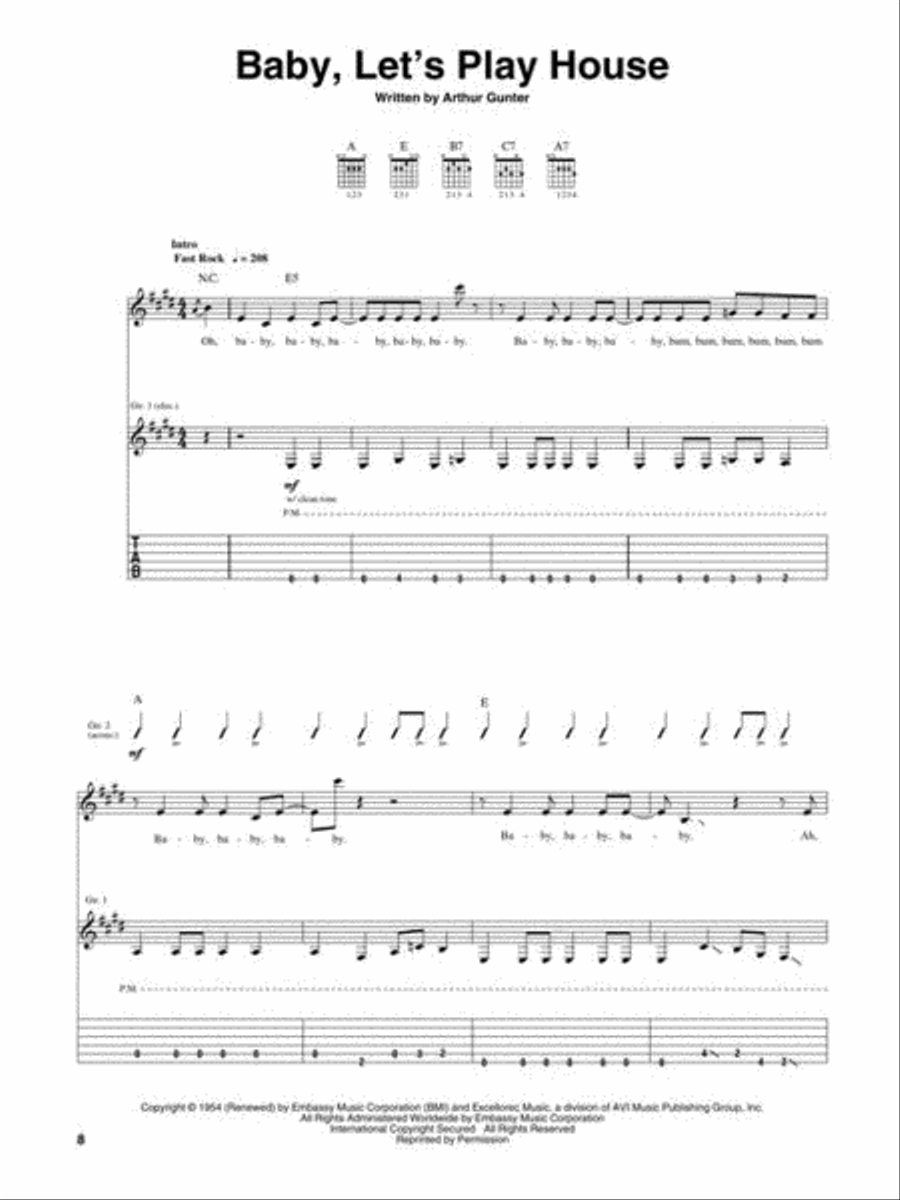 Rockabilly Guitar Bible Guitar Tablature scores gallery preview page 5