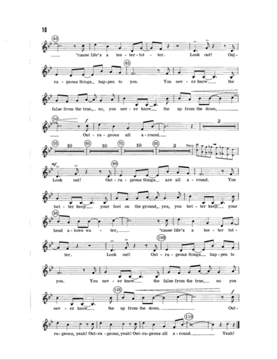 Clowns Clowns Choir scores gallery preview page 12