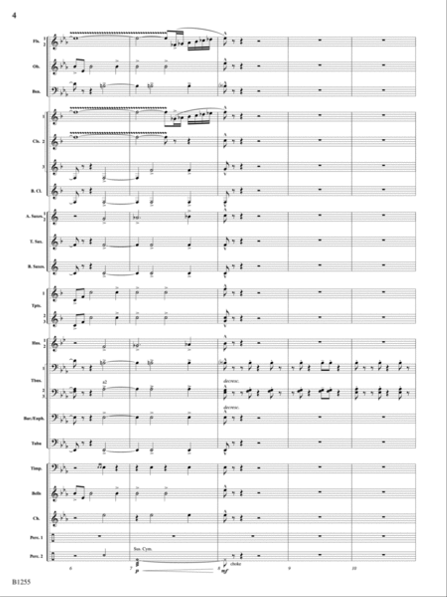 Sunchasers: Score Concert Band scores gallery preview page 4