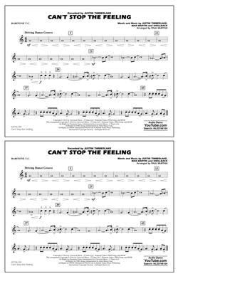 Can't Stop the Feeling (from Trolls) - Baritone T.C.