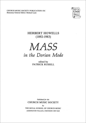 Book cover for Mass in the Dorian Mode