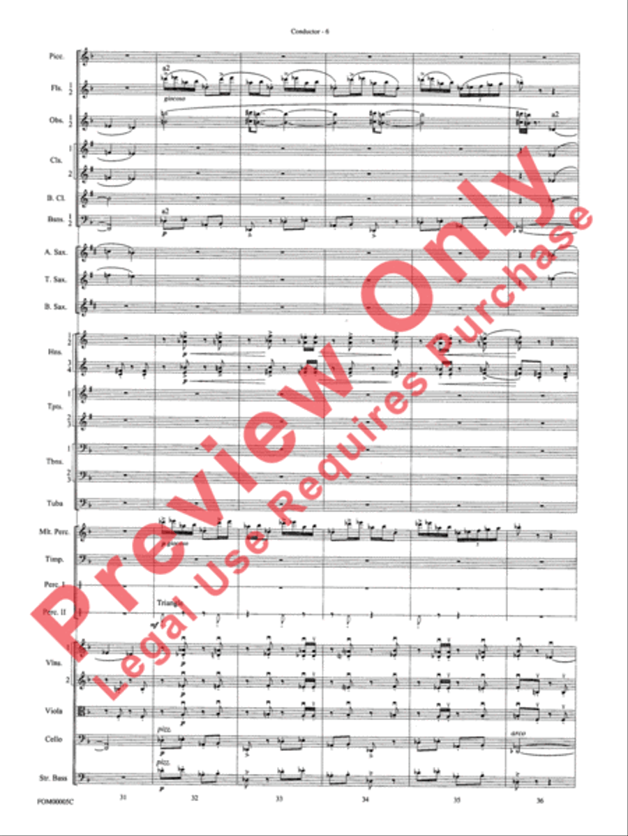 An American in Paris Suite Full Orchestra scores gallery preview page 9