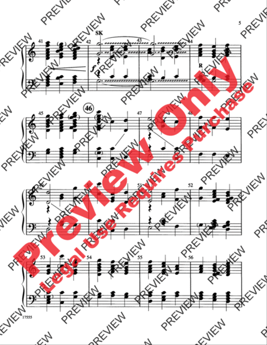 O Worship the King O Worship the King Handbell Choir scores gallery preview page 5