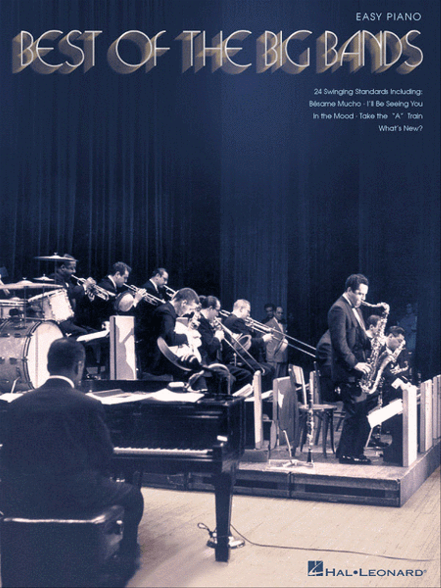 Best of the Big Bands Easy Piano scores gallery preview page 1