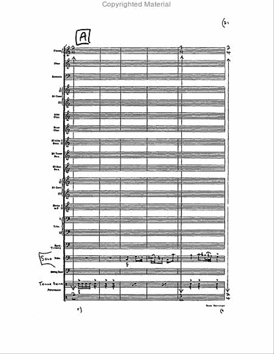 Prelude and Farandola Prelude and Farandola Tuba scores gallery preview page 8