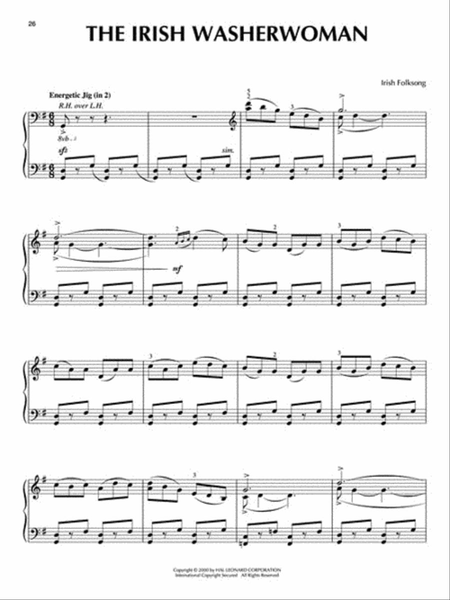 The Celtic Collection for Solo Piano Piano Solo scores gallery preview page 3