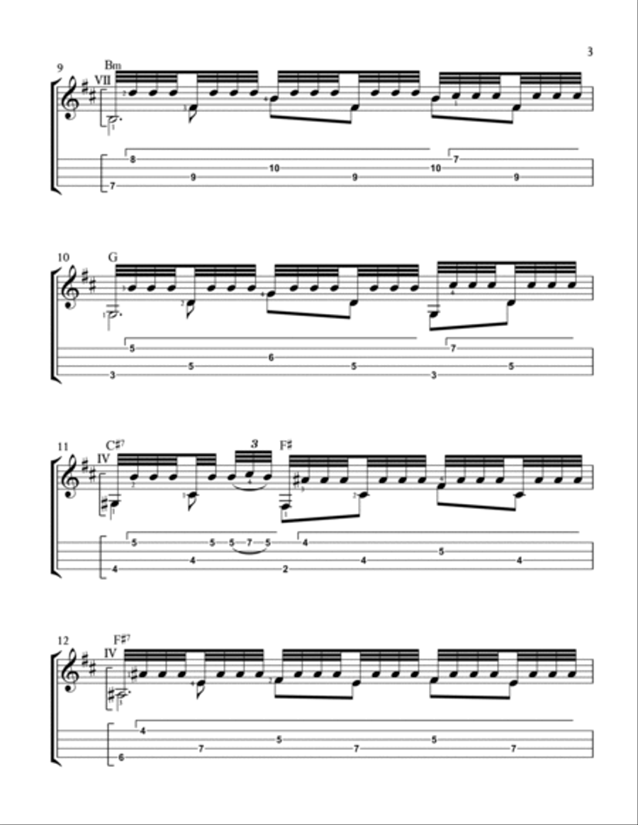Recuerdos de la Alhambra Recuerdos de la Alhambra Ukulele scores gallery preview page 3