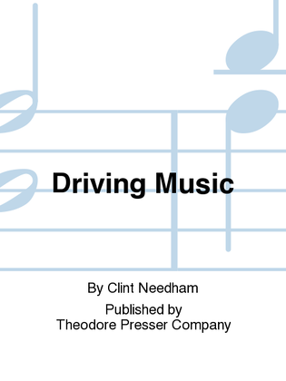 Book cover for Driving Music