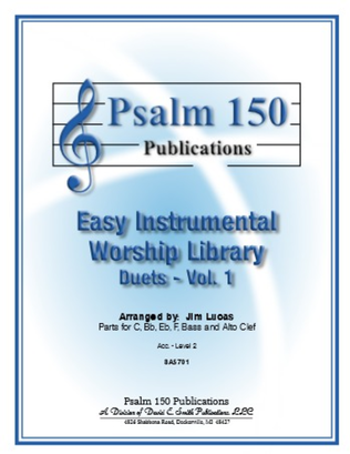 Easy Instrumental Worship Library Vol 1 Duets