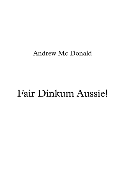 Fair Dinkum Aussie! image number null