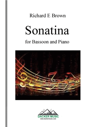 Book cover for Sonatina for Bassoon and Piano