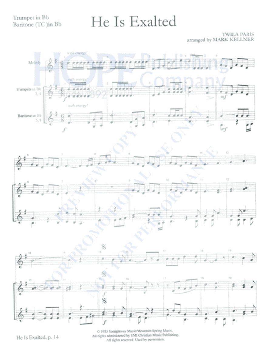 Praise Him with Instruments