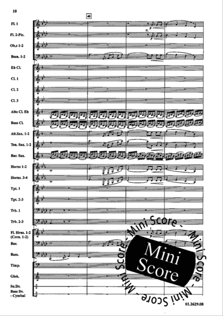 Musica Para Banda Musica Para Banda Concert Band scores gallery preview page 14