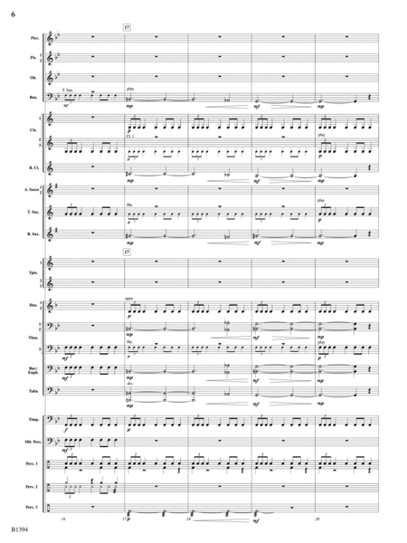 Mars from The Planets: Score