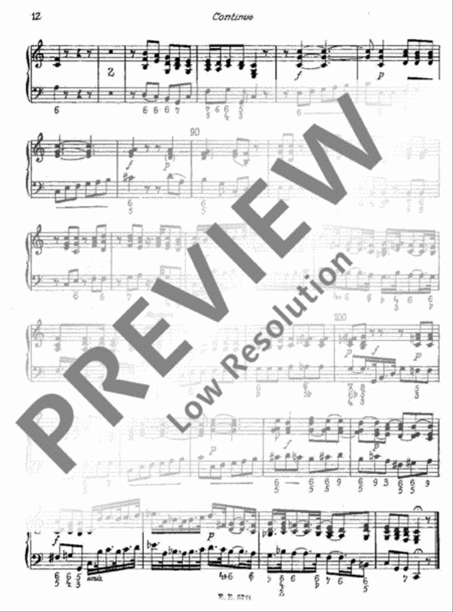 Concerto A minor Piano and Keyboard scores gallery preview page 13