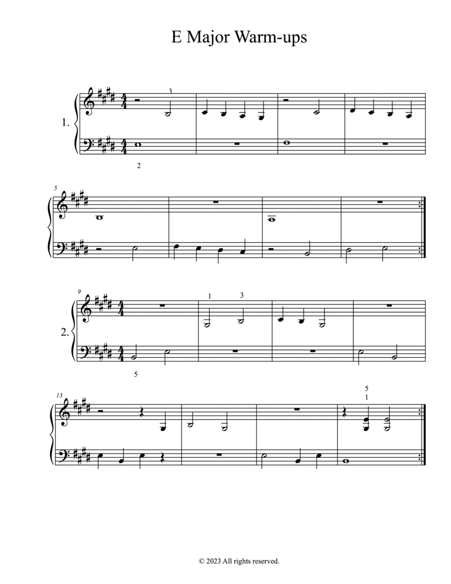 Johnny Appleseed Song Piano Method scores gallery preview page 1