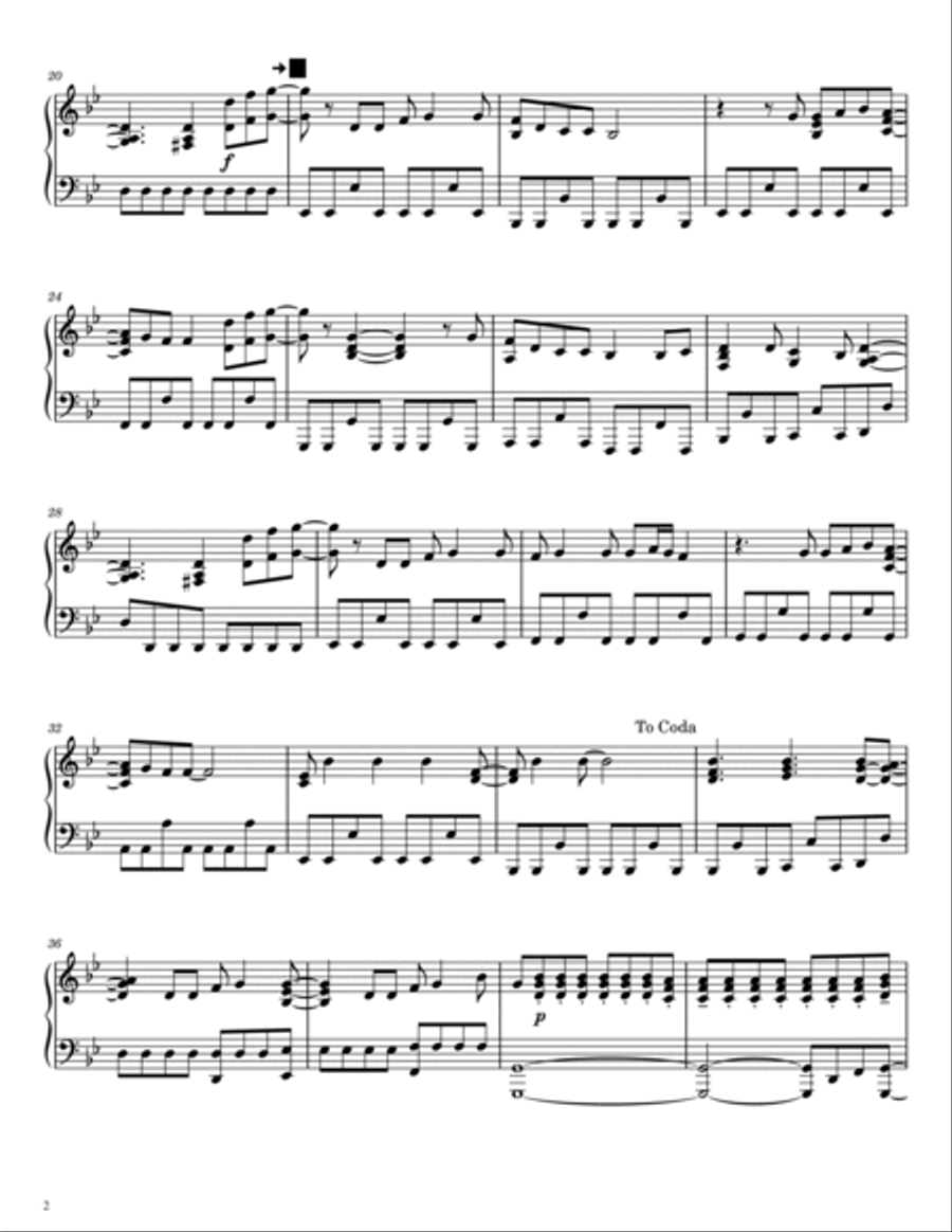 Pokemon Piano Solo scores gallery preview page 2